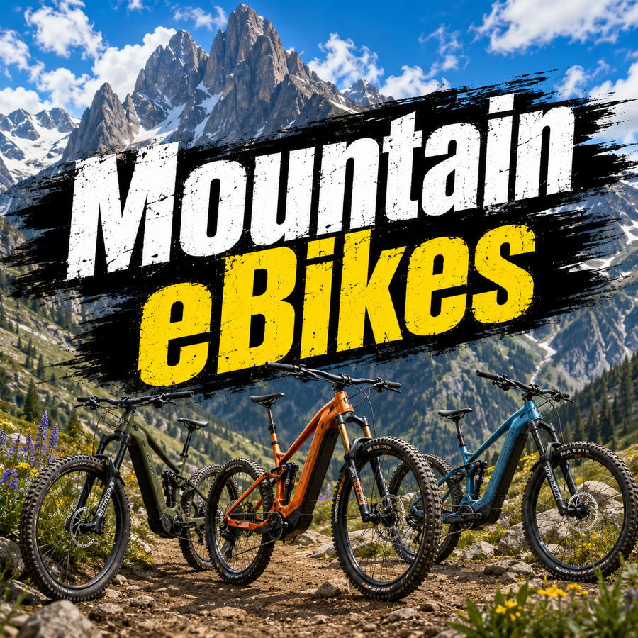Mountain Electric Bikes Available for Shipping