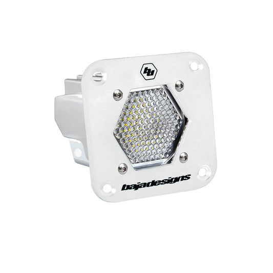 S1 White Flush Mount LED Auxiliary Light Pod - Universal Baja Designs