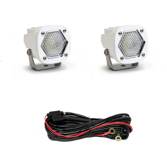 S1 White LED Auxiliary Light Pod Pair - Universal Baja Designs