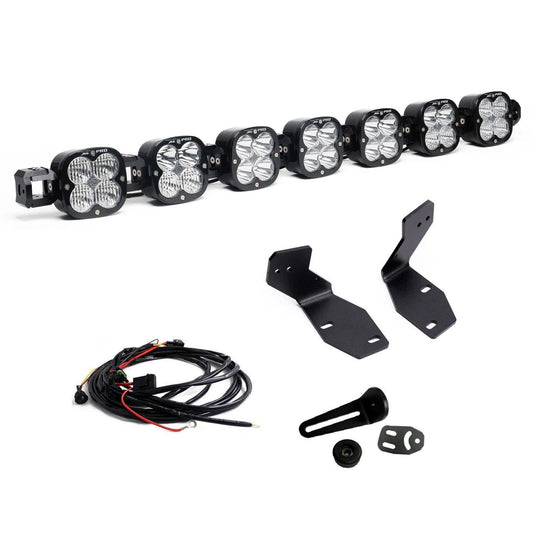 7XL Pro Linkable Bumper Light Kit 2023-26 Ford F-250/350 Super Duty (Light Pattern Multi-Pattern Color Clear Wiring Type: Toggle