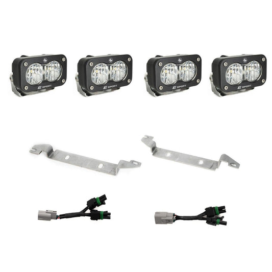 S2 Sport OEM Fog Light Replacement Kit 2024-on Toyota Tacoma TRD Pro/Trailhunter Baja Designs