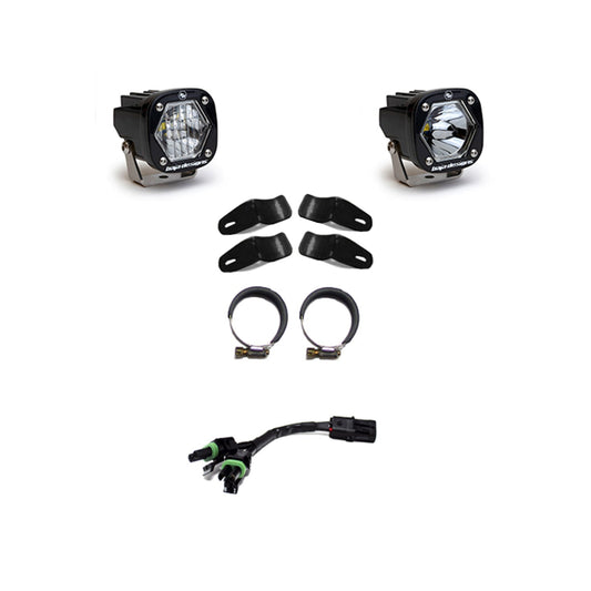 S1 Black LED Auxiliary Light Pod Kit - Universal Baja Designs (Alt 1)