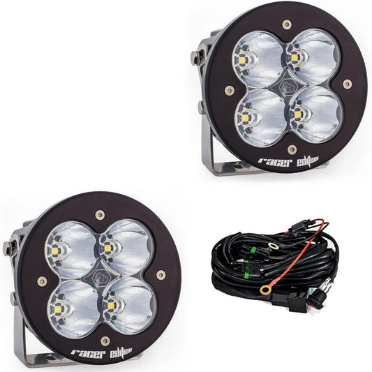XL-R Racer Black LED Auxiliary Light Pod Pair - Universal Baja Designs