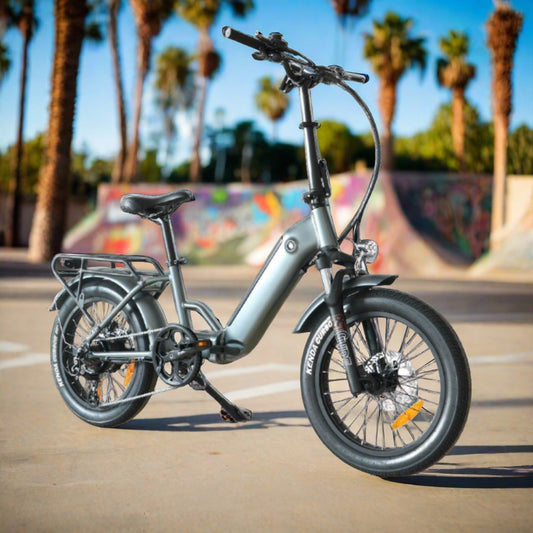 750w Folding Step Thru 20x3 Electric Bike - Folding Bike - 210000000842 eBike Super Shop