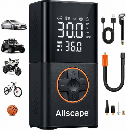 HEB Allscape® Tire Inflator Portable Air Compressor