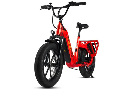 CYKE Collie Cargo Electric Cargo eBike - 48v 750 w Mini Fat Tire Electric Cargo eBike - Cargo eBike - CYKE|ORANG|2616 eBike Super Shop