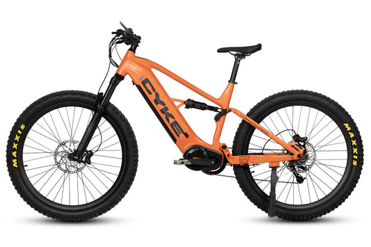 CYKE Electric Mountain eBike Falcon S - 48v 1000 w eMTB Trail Bike - Mountain eBike - CYKE|ORANG17IN|2608 eBike Super Shop