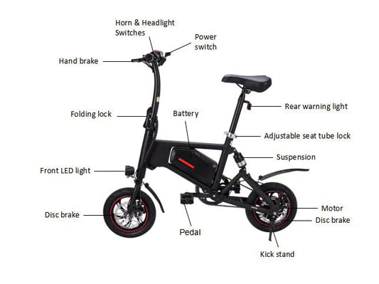 eBike Ampira X5 - White - eBike - AMPIR|3030 eBike Super Shop