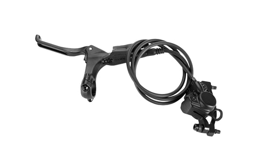 Product image of the Mokwheel Basalt ST Scoria right hydraulic eBike brakes set, showing the brake lever and caliper components.