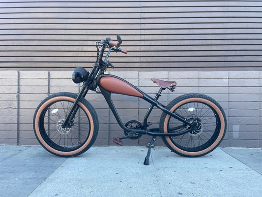 eBike Honey Brown Leather Brooks Saddle for Ebike