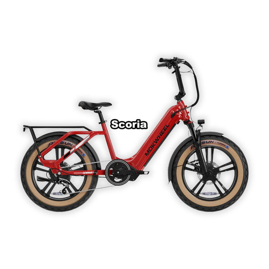 eBike Mokwheel Scoria - Red - eBikes - MOKWH|3044 eBike Super Shop