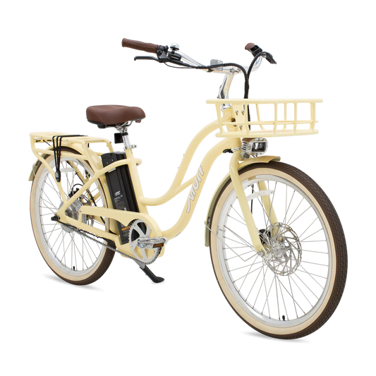 eBike Murf Gigi 2.0 in Sunglow color, side view, against a white background