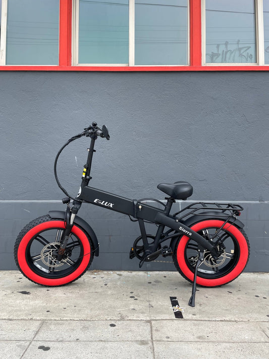 eBike Tires 20" x 4" Red Wall Knobby for Fat Tire Electric Bike