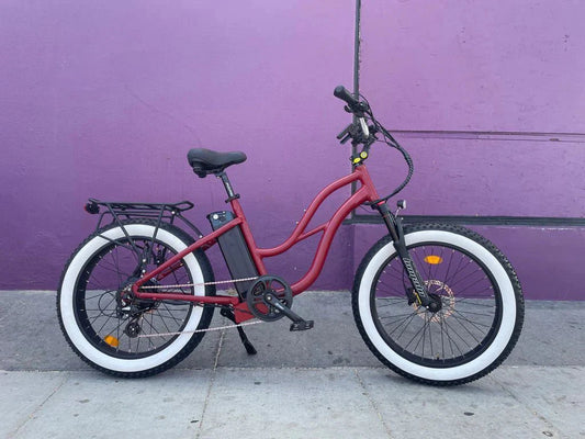 eBike Tires 24" x 3" White Wall Knobby for Fat Tire Electric Bike - Parts - EBIKE|TIRES|0519 eBike Super Shop