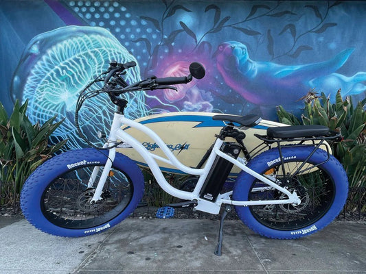 eBike Tires 24" x 4" Blue Knobby for Fat Tire Electric Bike - Parts - EBIKE|TIRES|0521 eBike Super Shop