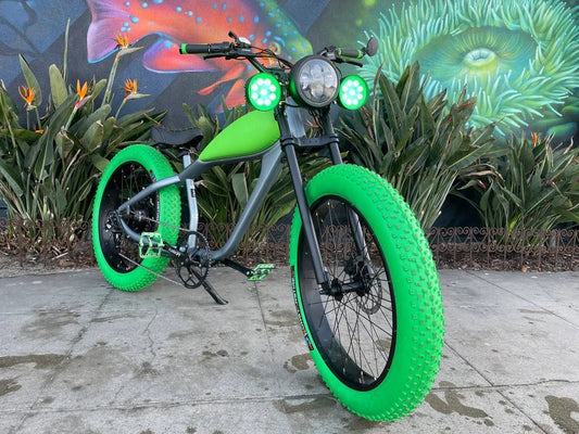 eBike Tires 26" x 4" Green Knobby for Fat Tire Electric Bike - Parts - EBIKE|TIRES|0518 eBike Super Shop