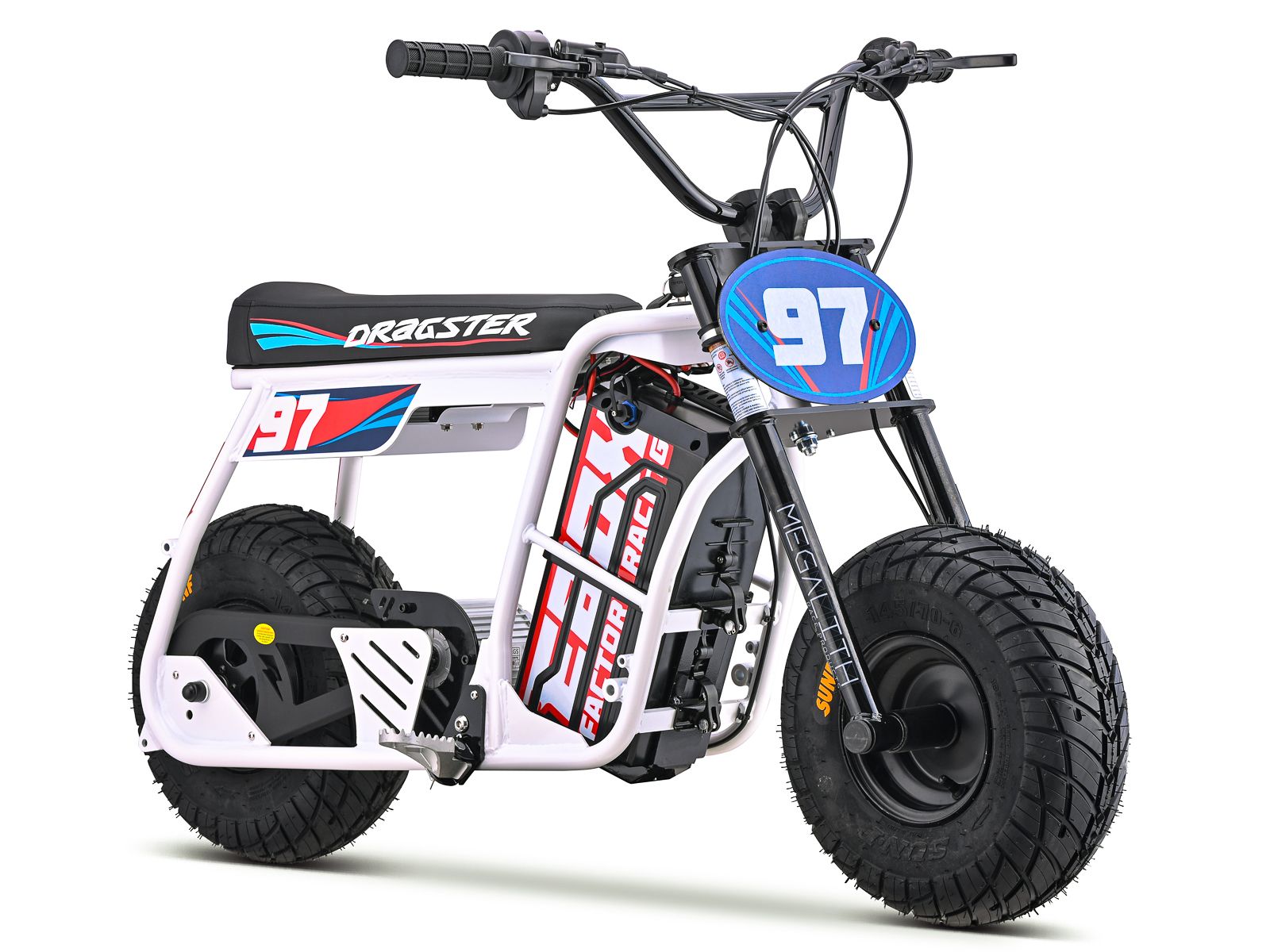 STOMP EBOX Dragster 2000 w Micro Ebike 16x4 Fat Tire Electric Pit Bike