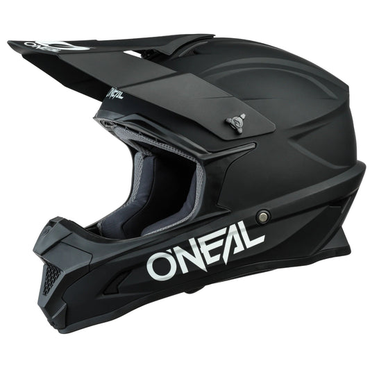 Large product image of the O'Neal 1 SRS eMOTO helmet accessory in black.