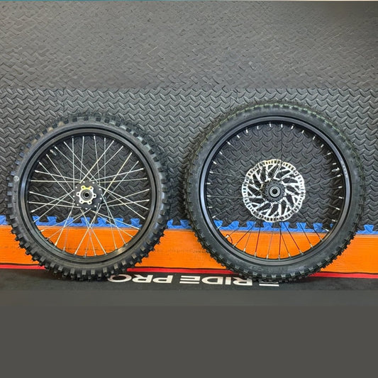eMoto Wheel Set CST Knobby 17"/19" Front & Rear Wheel & Tire Set for Electric Dirt Bikes *Does not include rotor or sprocket* - Wheel & Tire Set - EBIKE|2345 eBike Super Shop