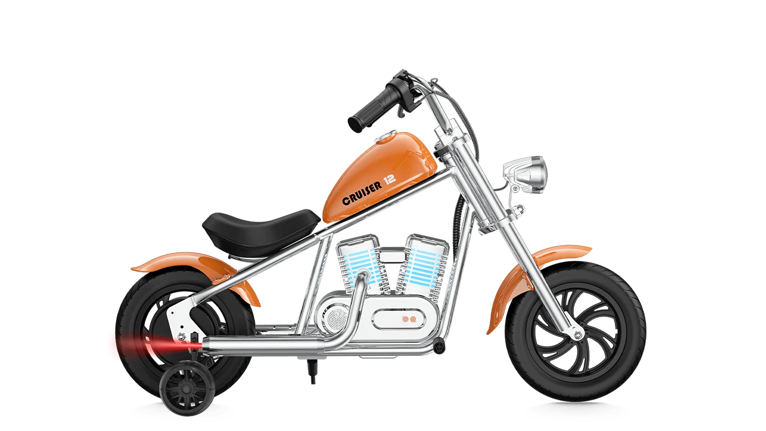 HYPER GOGO Challenger 12 Plus (W APP) + Training Wheels - Kids - HYPER|Chall|Orang eBike Super Shop