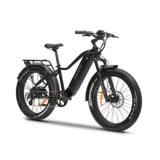 KASEN Ranger 1000 w Step Over Ebike 26x4 Fat Fat Tire Electric Beach Cruiser eBike - Fat Tire eBike - KASEN|FATT|BLACK15AH|0190 eBike Super Shop