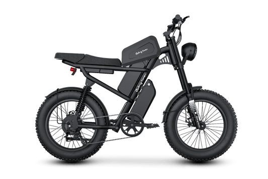 RIDING TIMES Z8 Electric Bike - Moto - RIDIN|Z8 Electri|15.6 ah|Black eBike Super Shop
