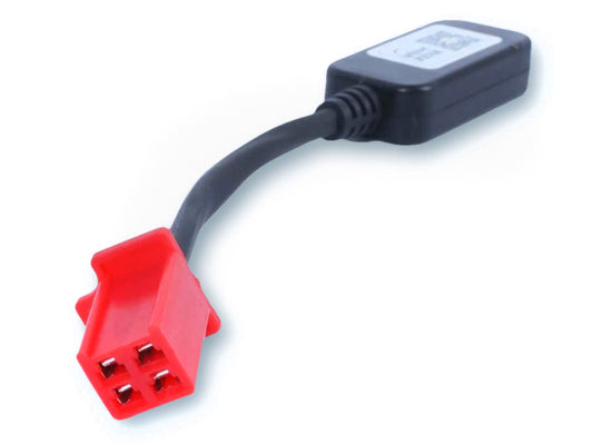 Stomp Ebox FarDriver Diagnostic Dongle, close-up view showing USB connector and product label