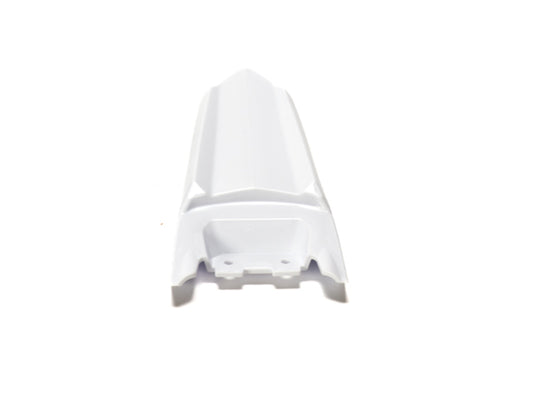 White rear fender for Stomp Ebox electric bike, shown from a side angle against a plain background.
