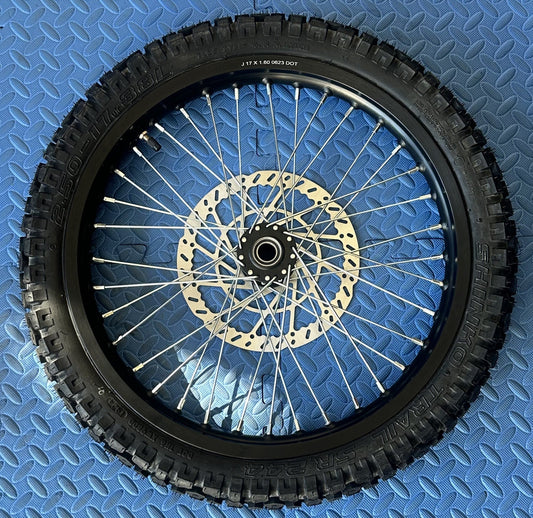 Talaria eMoto Wheel Set Shinko 244 Dual Sport 17" Front Wheel & Tire Set for e - Moto Bikes *Does not include rotor or sprocket* - Talaria Wheel & Tire Set - EBIKE|2801 eBike Super Shop