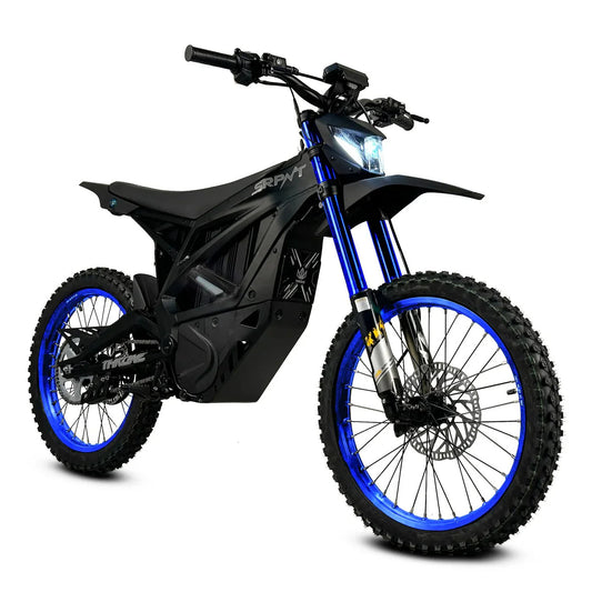 Throne SRPNT Black Magic Electric Dirt Bike – 12,500W Off - Road Beast with 72V Battery Power - Electric Dirt Bike - THRON|SPRNT|BLACK MAGIC|2964 eBike Super Shop
