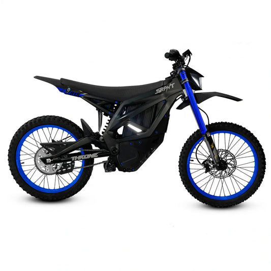 Throne SRPNT Black Magic Electric Dirt Bike – 12,500W Off - Road Beast with 72V Battery Power - Electric Dirt Bike - THRON|SPRNT|BLACK MAGIC|2964 eBike Super Shop
