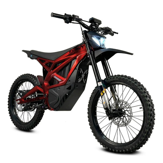 Throne SRPNT Diablo Red Electric Dirt Bike – 12,500W Off - Road Powerhouse with 72V Battery - Electric Dirt Bike - THRON|SPRNT|DIABLORED|2964 eBike Super Shop