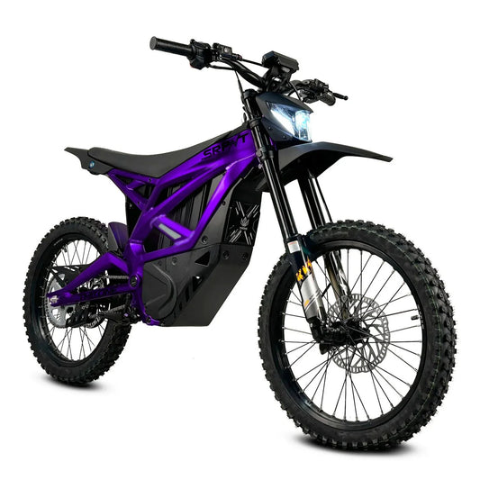 Throne SRPNT Grape Soda Electric Dirt Bike – 12,500W Off - Road Powerhouse with 72V Battery - Electric Dirt Bike - THRON|SPRNT|GRAPESODA|2964 eBike Super Shop