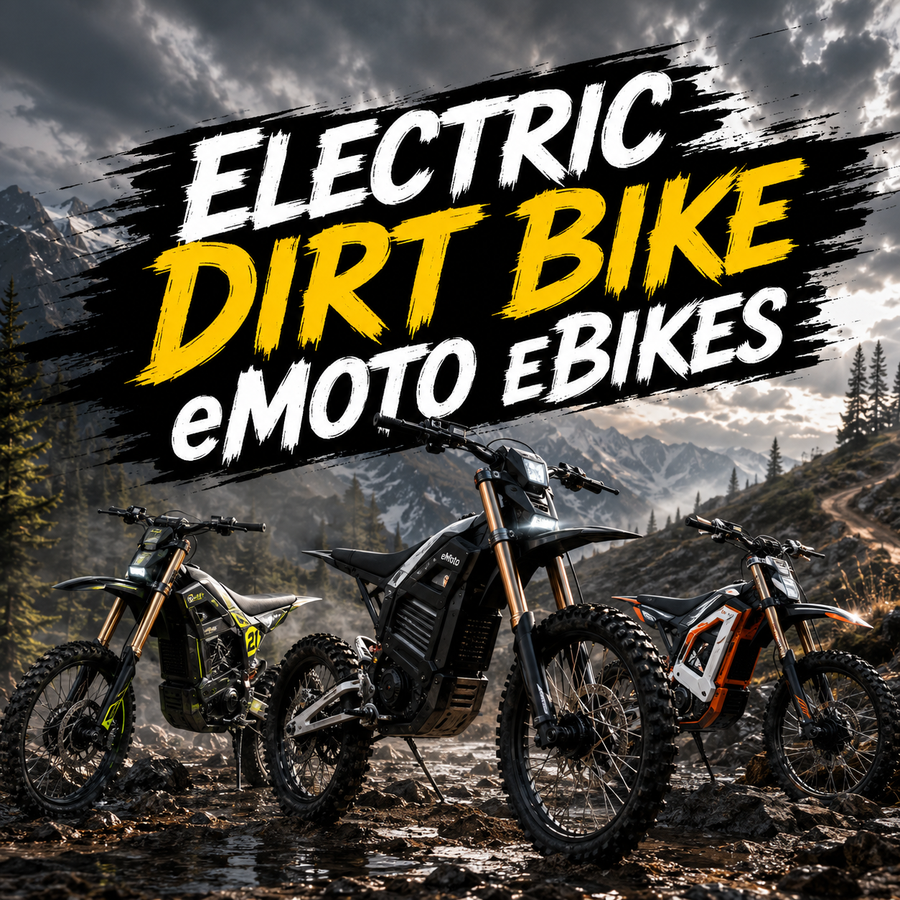 eMOTO Dirt Bikes Available for Shipping