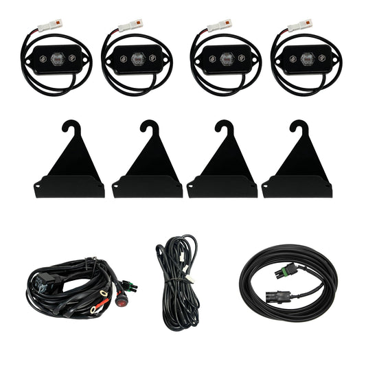 Bed Rail Cargo Light Kit For 05-25 Toyota Tacoma 07-25 Toyota Tundra Baja Designs