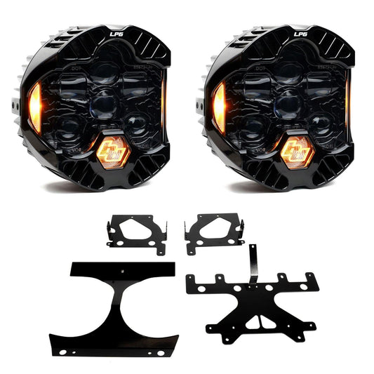 LP6 Black LED Auxiliary Light Pod Kit - Universal Baja Designs (Alt 3)