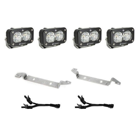 S2 Sport OEM Fog Light Replacement Kit 2025-On Toyota 4Runner Non-TRD Pro Baja Designs