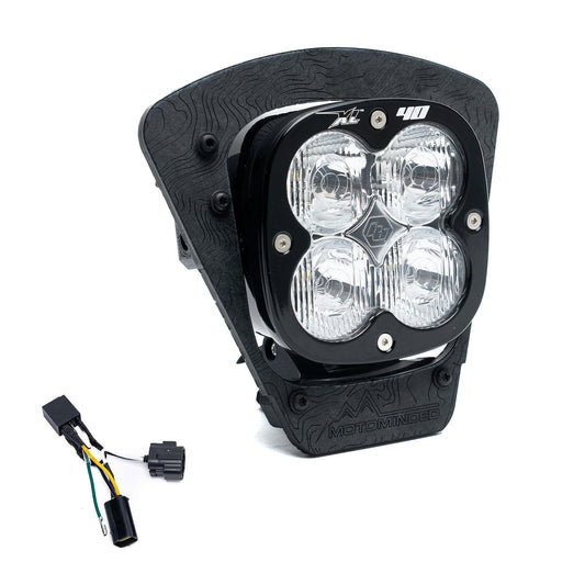 2024-On GasGas XL40 LED Headlight Kit w Hi-Low Harness Baja Desigins