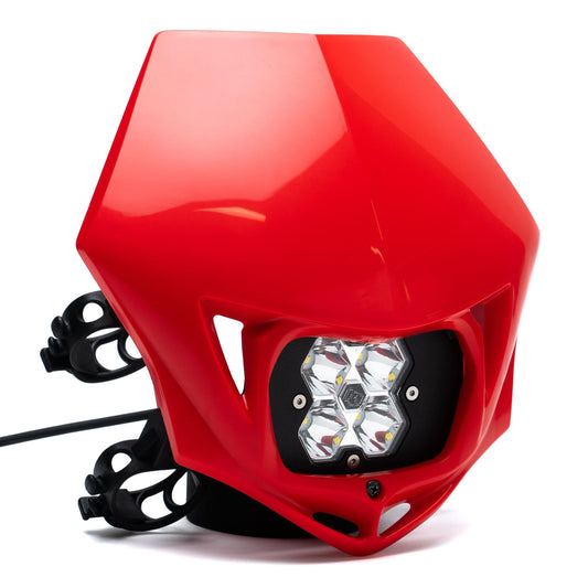 Squadron 2.0 Sport Red LED Auxiliary Light Pod Kit - Universal Baja Designs