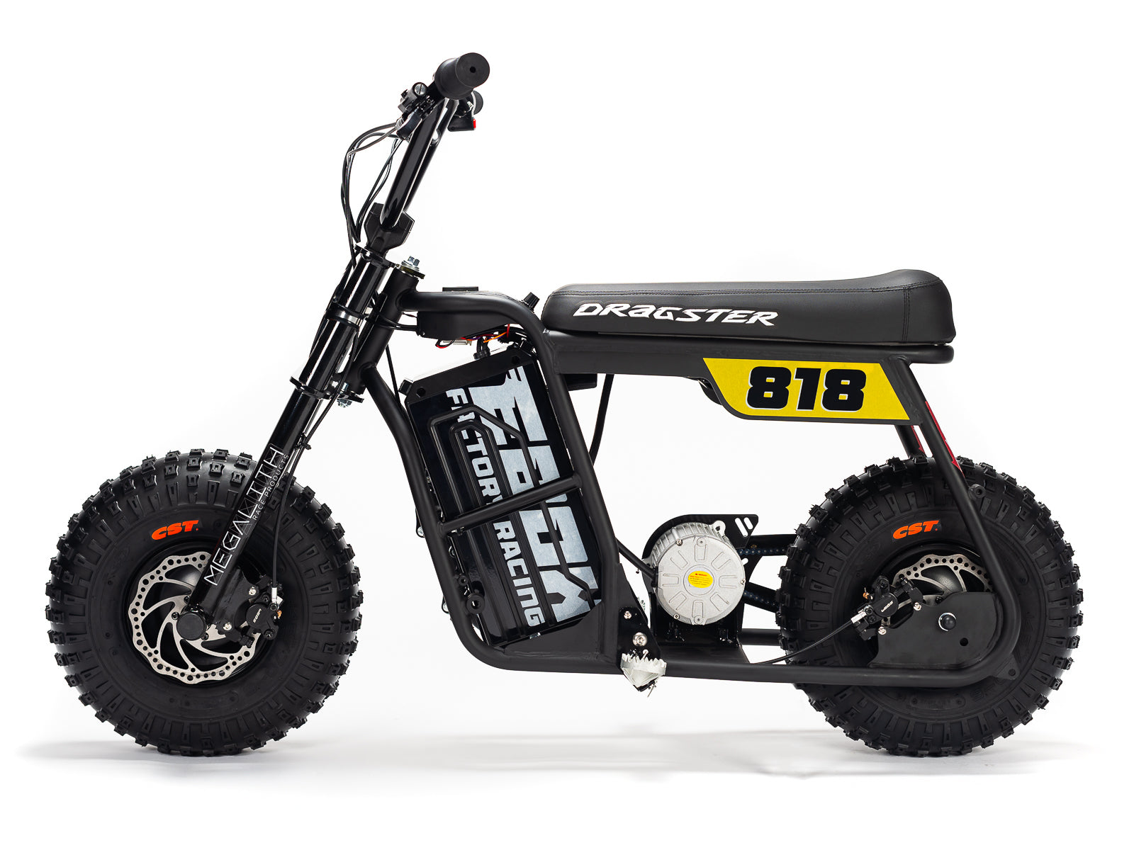 Stomp EBOX Dragster - Electric Moto Bike - Electric Mini Bike - Black ...