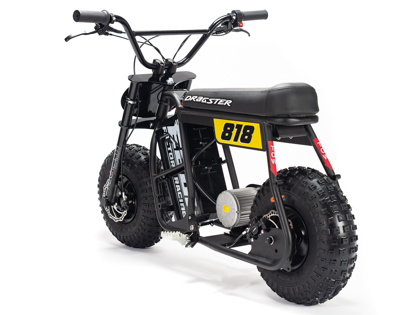 Stomp EBOX Dragster - Electric Moto Bike - Electric Mini Bike - Black ...