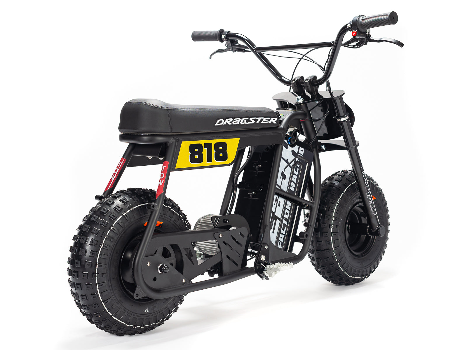 Stomp EBOX Dragster - Electric Moto Bike - Electric Mini Bike - Black ...