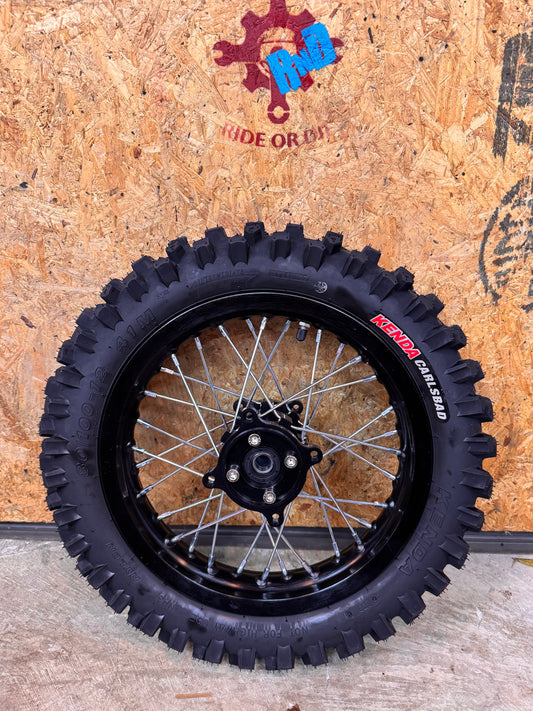 Tuttio Soleil01 12" Rear Pitbike Wheel Kit