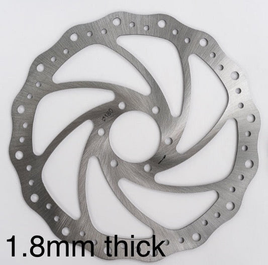 180mm Thin style Rotor for Stock Razor Wheels