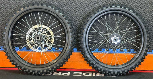 eMoto Wheel Set CST Knobby 19"/19" Front & Rear Wheel & Tire Set for Electric Dirt Bikes *Does not include rotor or sprocket*