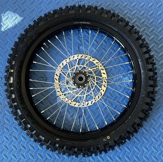 eMoto Wheel Set CST Knobby 17" Front Wheel & Tire Set for Electric dirt bikes *Does not include rotor or sprocket*