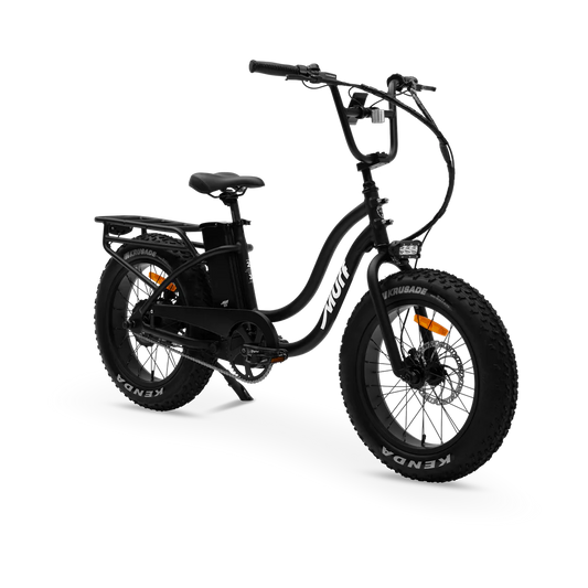 MURF Electric Urban eBike  Higgs Step-Thru-52v 750 w Fat Tire Electric Beach Cruiser eBike