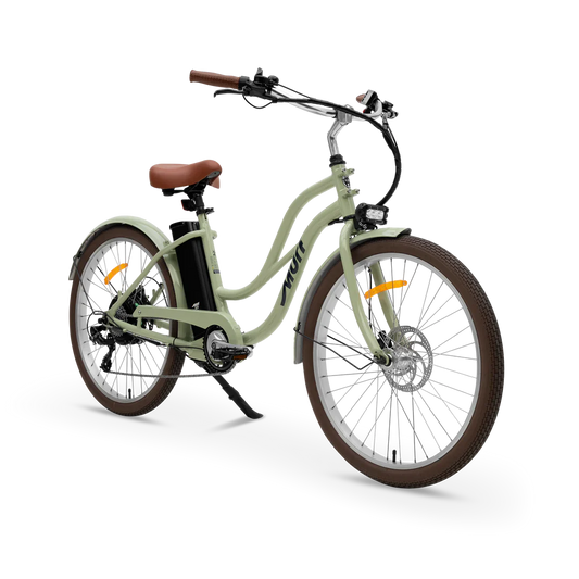 MURF Izzy Step-Thru Electric Urban eBike -52v 500 w Electric Beach Cruiser eBike