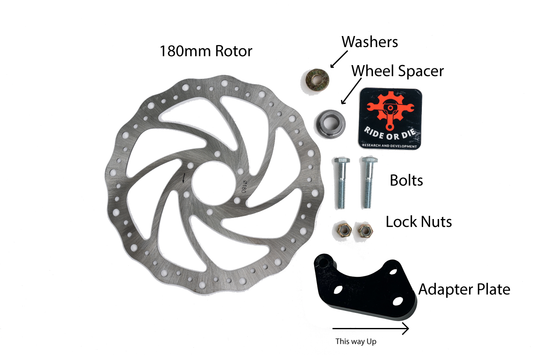 Brake Adapter Kit for Stock Brakes to RnD Forks
