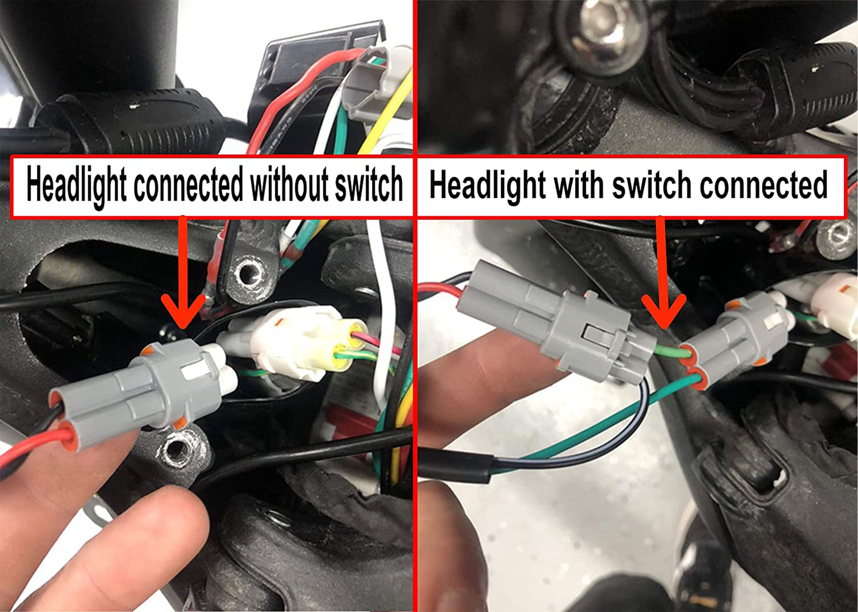 GritShift Stealth Headlight Kill Switch - EZE Ryders Electric Bike Shop